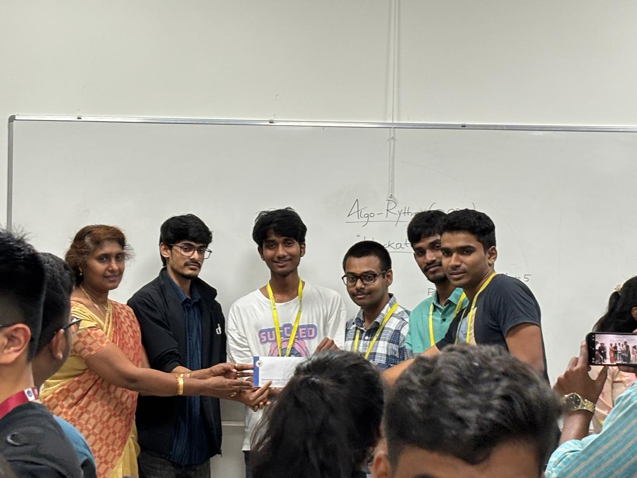 Hackathon win